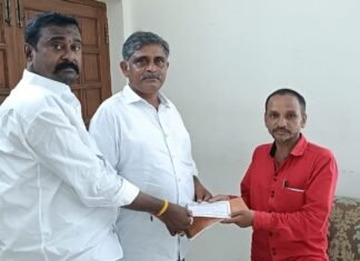 స్నేహిత అమృత హస్తం భవనానికి రూ,20 వేల విరాళం
